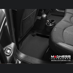 BMW 3 Series Floor Mats (Set of 2) - Rear - Black by 3D MAXpider - F30